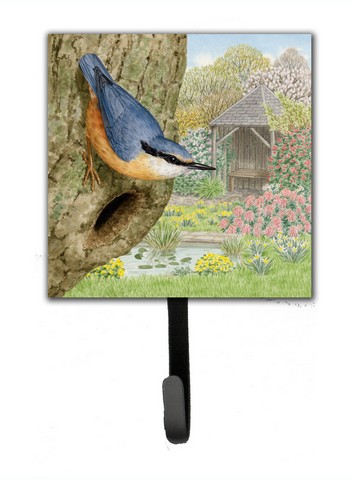 Nuthatch by Sarah Adams Leash or Key Holder