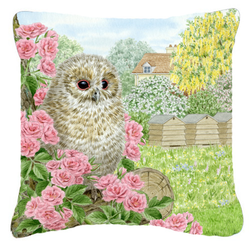 Tawny Owlet by Sarah Adams Canvas Decorative Pillow