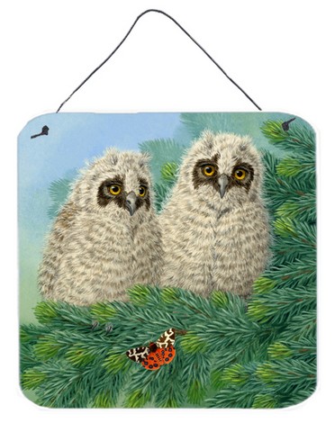 Owlets & Butterfly by Sarah Adams Wall or Door Hanging Prints