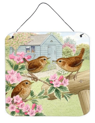 Wrens by Sarah Adams Wall or Door Hanging Prints