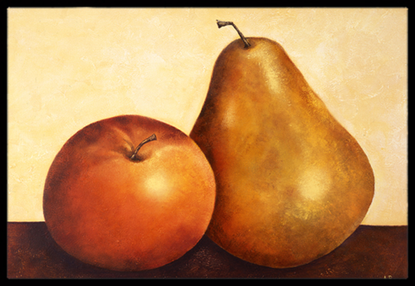 Apple & Pear Indoor or Outdoor Mat 18 x 27