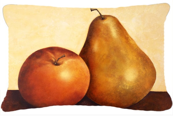 Apple & Pear Fabric Decorative Pillow