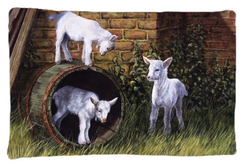 Goats by Daphne Baxter Fabric Standard Pillowcase