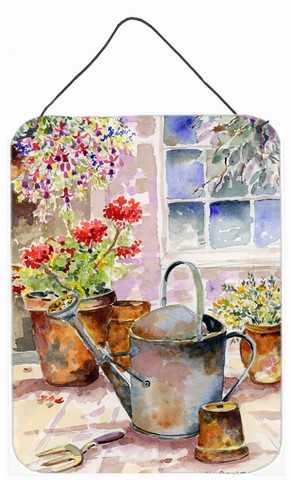 Watering Can Flowers Wall or Door Hanging Prints