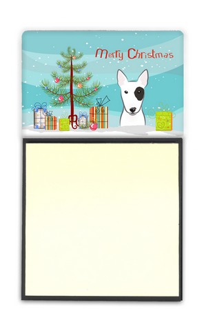 BB1581SN Christmas Tree & Bull Terrier Sticky Note Holder
