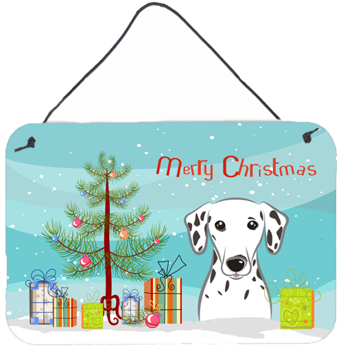 Christmas Tree & Dalmatian Wall or Door Hanging Prints