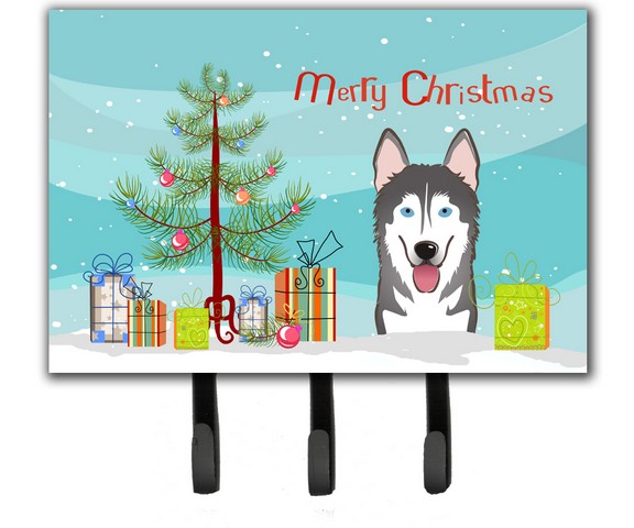 Christmas Tree & Alaskan Malamute Leash or Key Holder