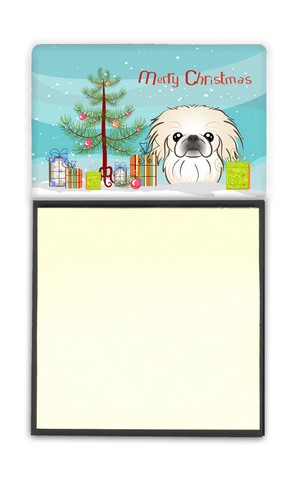 BB1593SN Christmas Tree & Pekingese Sticky Note Holder