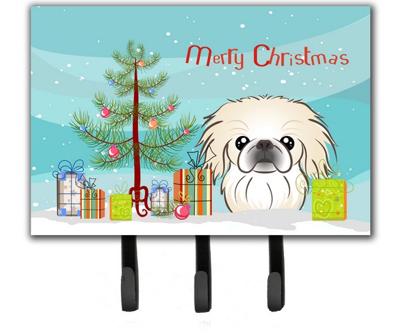 Christmas Tree & Pekingese Leash or Key Holder