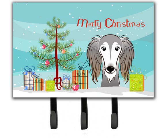 BB1601TH68 Christmas Tree & Saluki Leash or Key Holder