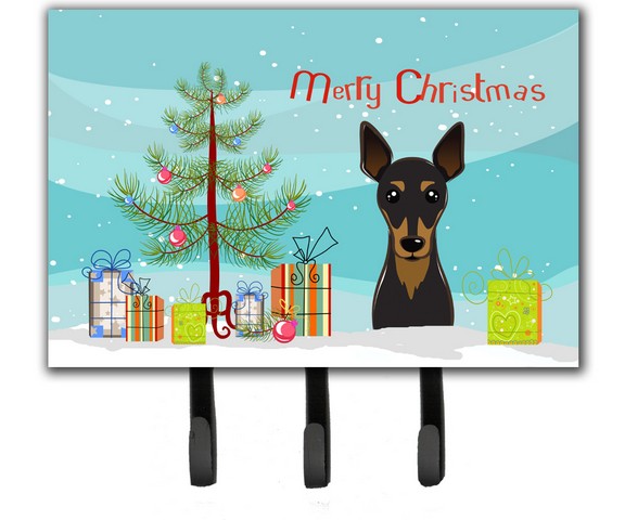 BB1612TH68 Christmas Tree & Min Pin Leash or Key Holder