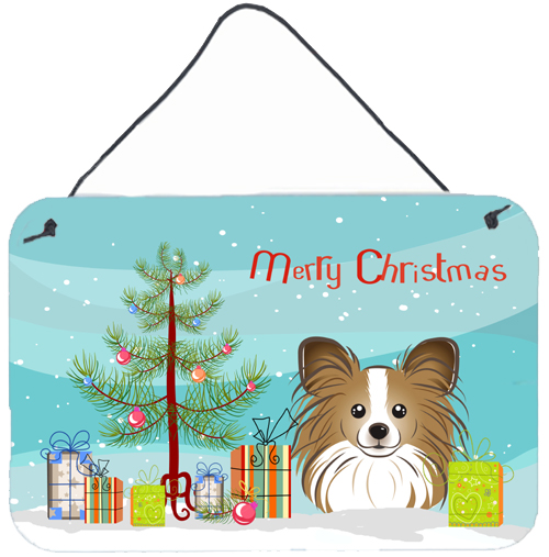 Christmas Tree & Papillon Wall or Door Hanging Prints