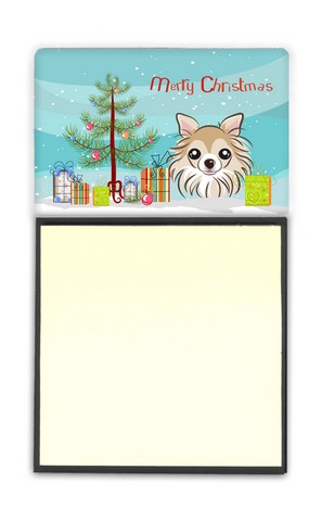 BB1623SN Christmas Tree & Chihuahua Sticky Note Holder