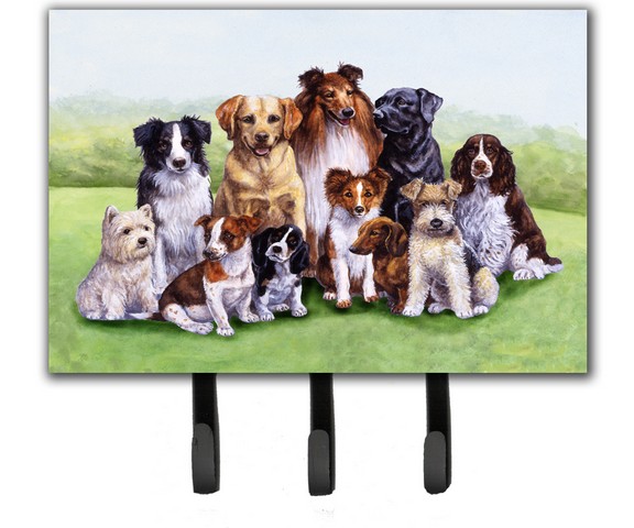 Springtime Dogs Leash or Key Holder