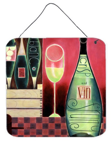 Wine Collection Blanc by Cathy Brear Wall or Door Hanging Prints