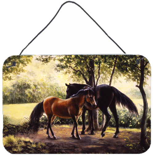 Horses by Daphne Baxter Wall or Door Hanging Prints