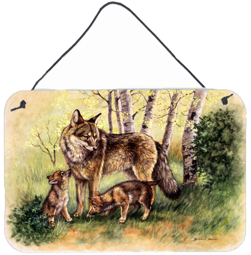 Wolf Wolves by Daphne Baxter Wall or Door Hanging Prints