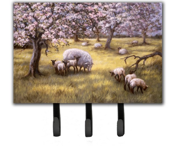 Sheep by Daphne Baxter Leash or Key Holder