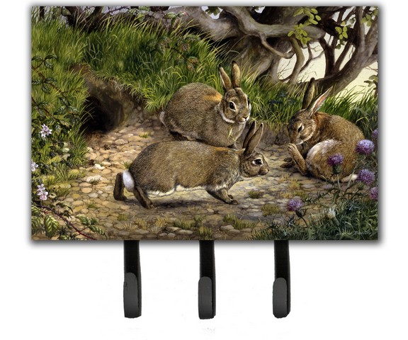 Rabbits & the Rabbit Hole Leash or Key Holder