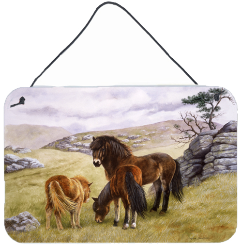 Horses in the Meadow Wall or Door Hanging Prints
