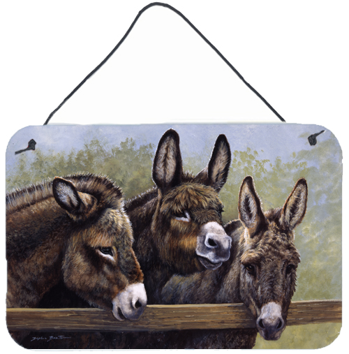 Donkeys by Daphne Baxter Wall or Door Hanging Prints