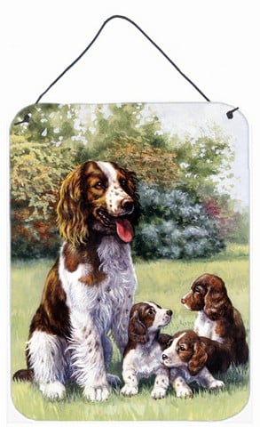 Springer Spaniels by Daphne Baxter Wall or Door Hanging Prints