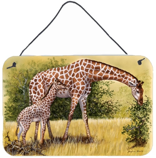 Giraffes by Daphne Baxter Wall or Door Hanging Prints