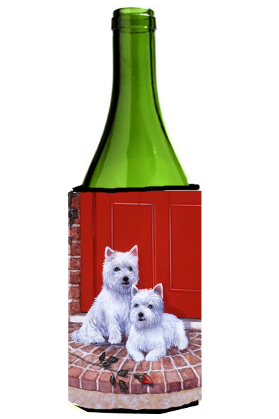 Red Door Westies Wine Bottle Can cooler Hugger