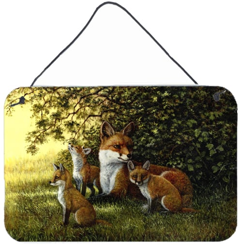 Foxes Resitng Under the Tree Wall or Door Hanging Prints