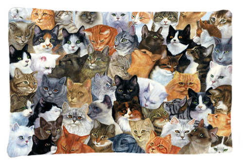 Cats Galore Fabric Standard Pillowcase
