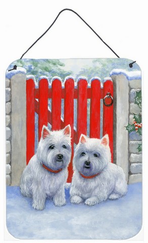 Red Gate Westies Wall or Door Hanging Prints
