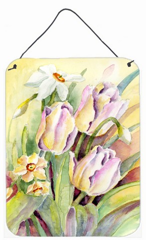 Tulips & Narcisuss Flag Garden Size