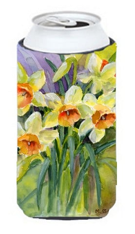 Daffodils by Maureen Bonfield Tall Boy Can cooler Hugger