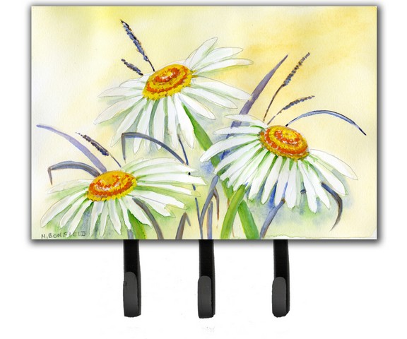 Daisies by Maureen Bonfield Leash or Key Holder