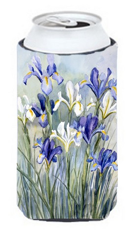Iris by Bettie Cheesman Tall Boy Can cooler Hugger