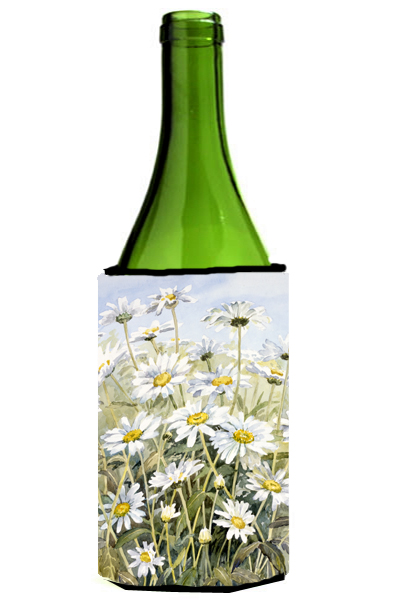 Daisies by Bettie Cheesman Wine Bottle Can cooler Hugger