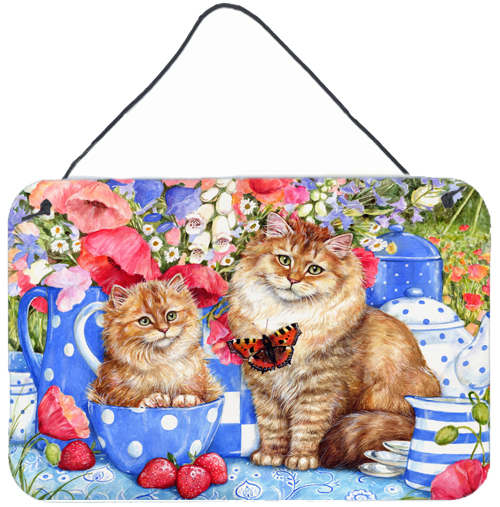 Blue Cats Wall or Door Hanging Prints