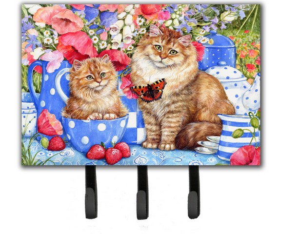 Blue Cats Leash or Key Holder