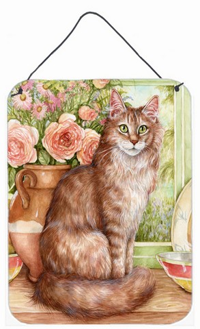 Maine Coon Cat by Debbie Cook Wall or Door Hanging Prints