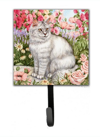 Cats Just Looking in the Fish Bowl Leash or Key Holder