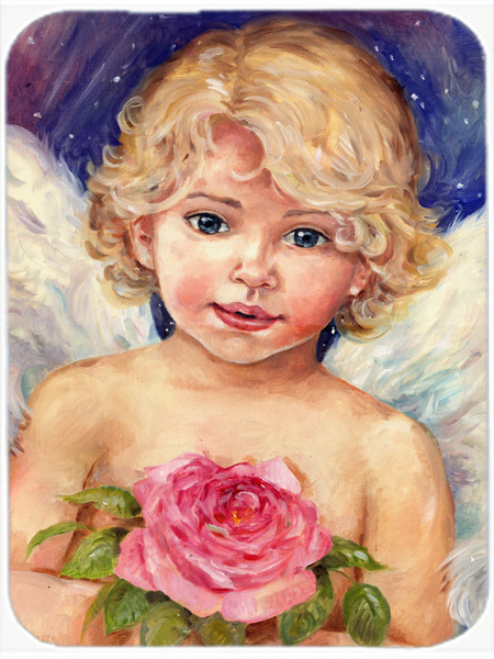 Little Angel by Debbie Cook Glass Large Cutting Board