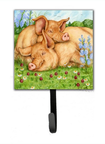Pigs Tamworths in Clover Leash or Key Holder
