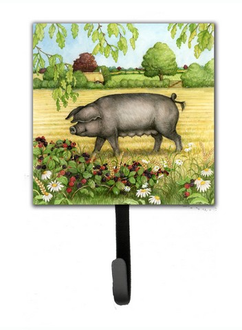 Pigs Bramble in Berries Leash or Key Holder