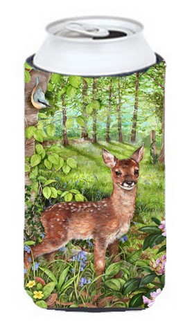 European Roe Deer Fawn Tall Boy Can cooler Hugger