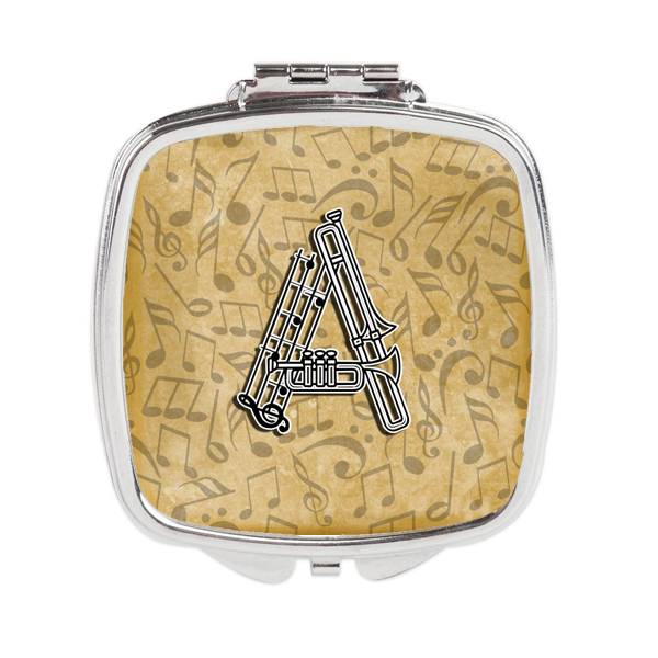 CJ2004-ASCM Letter a Musical Instrument Alphabet Compact Mirror