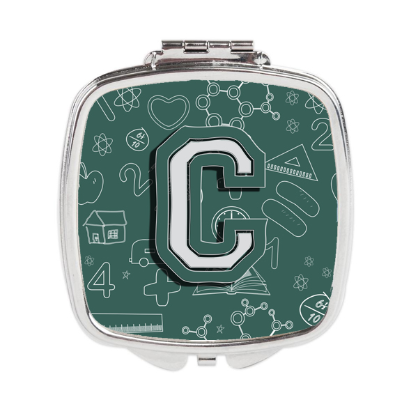 CJ2010-CSCM Letter C Back to School Initial Compact Mirror