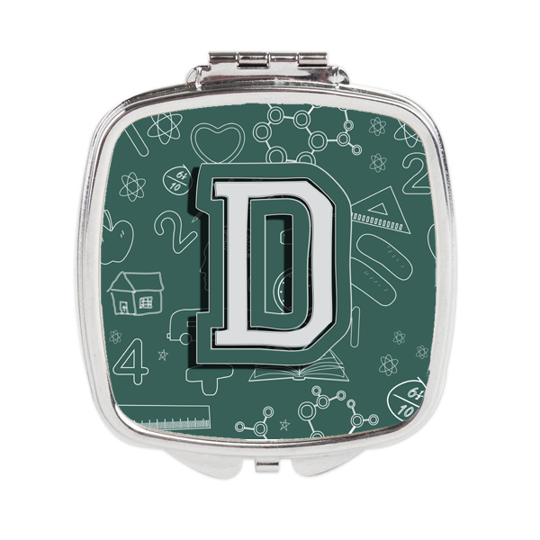CJ2010-DSCM Letter D Back to School Initial Compact Mirror
