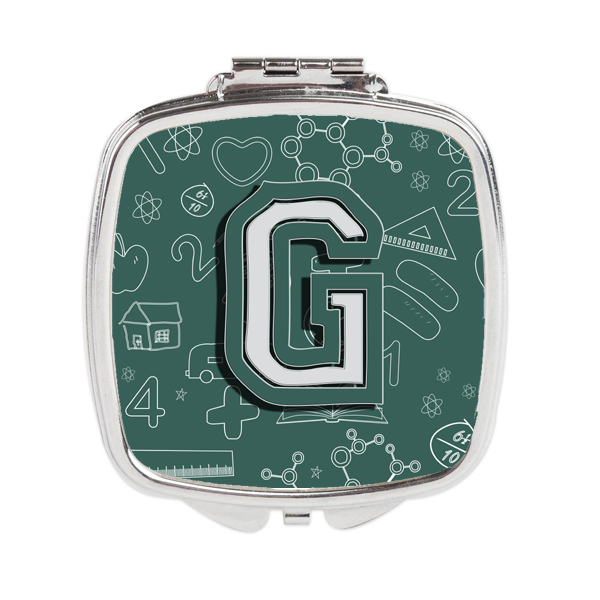 Letter G Back to School Initial Compact Mirror