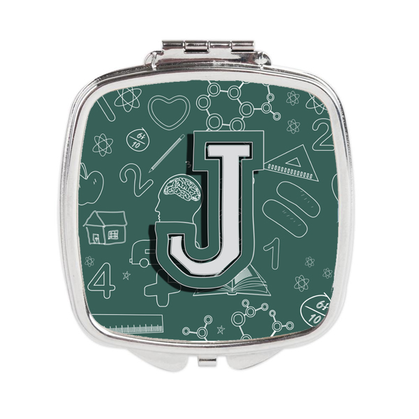CJ2010-JSCM Letter J Back to School Initial Compact Mirror