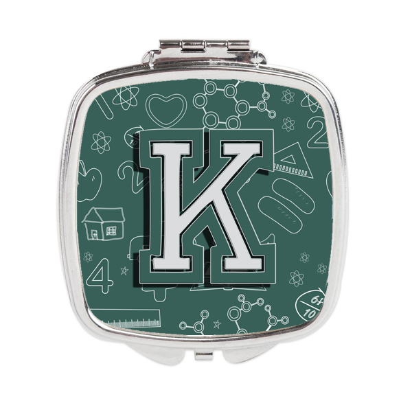 CJ2010-KSCM Letter K Back to School Initial Compact Mirror